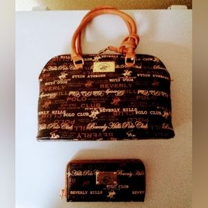Beverly Hills Polo Club Purse w/wallet